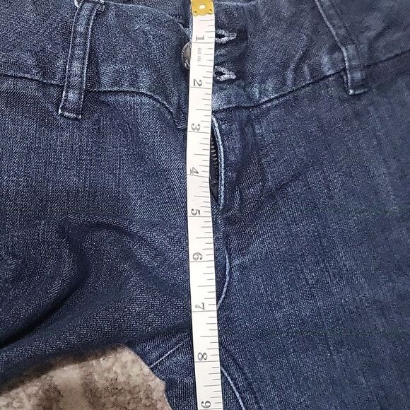 Mossimo Dark Wash Low Rise Bootcut Jean Trouser Sz 6 VTG - Picture 11 of 11